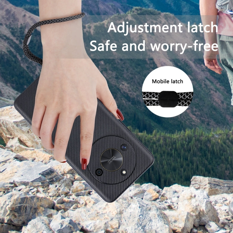 For Honor X50 ViLi TC Series Kevlar Carbon Fiber Texture Phone Case(Black) by ViLi