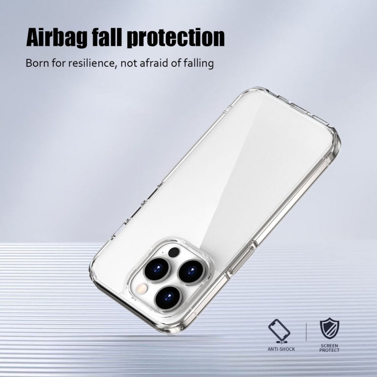 For iPhone 15 Plus iPAKY Aurora Series Shockproof PC + TPU Protective Phone Case(Transparent) by iPAKY