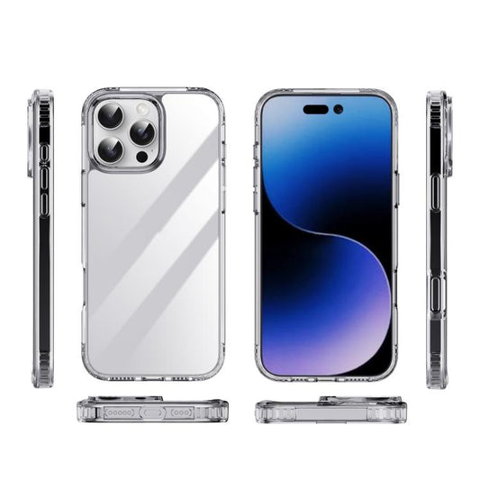 For iPhone 16 Plus iPAKY XJ Series Transparent PC+TPU Phone Case by iPAKY
