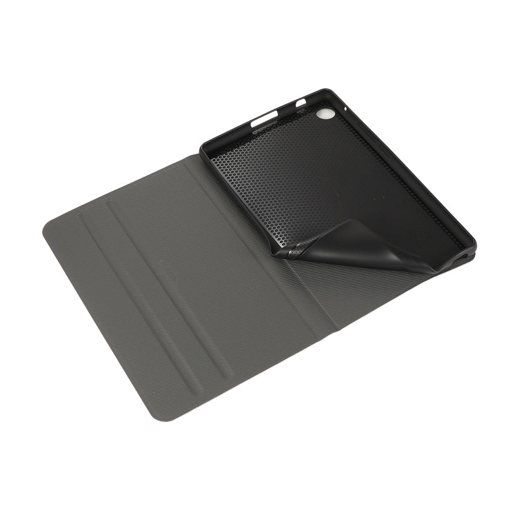 For Huawei MatePad T8 / C3 8 inch Voltage Craft Cloth TPU Horizontal Flip Leather Case with Holder(Blue) by bashfashion