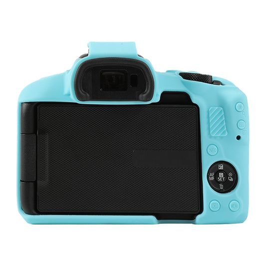 For Canon EOS R50 Soft Silicone Protective Case(Sky Blue) by bashfashion