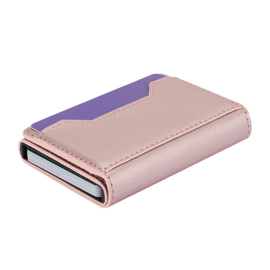 Anti Theft Brush Card Bag, Size:10x6x3cm(Rose Gold) by bashfashion