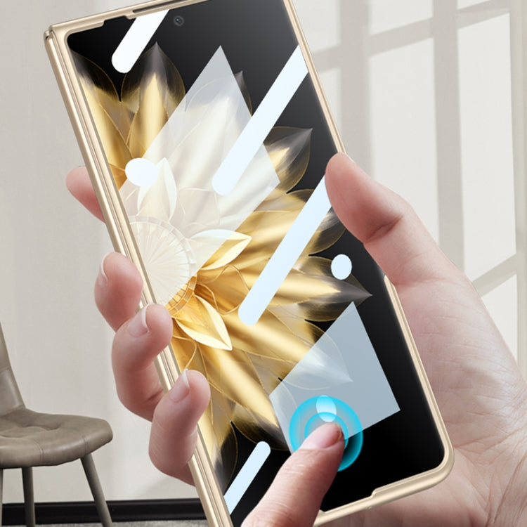 For Honor Magic V2 GKK Integrated Ultra-thin Folding Phone Case with Stand(Champagne Gold) by GKK