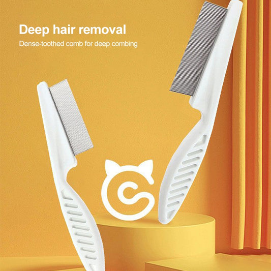 Pet Dog Cat Flea Removal Dense Tooth Beauty Comb 18cm by bashfashion