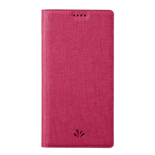 For iPhone 15 ViLi DMX Series Shockproof TPU + PU Leather Magnetic Attraction Horizontal Flip Case(Rose Red) by ViLi