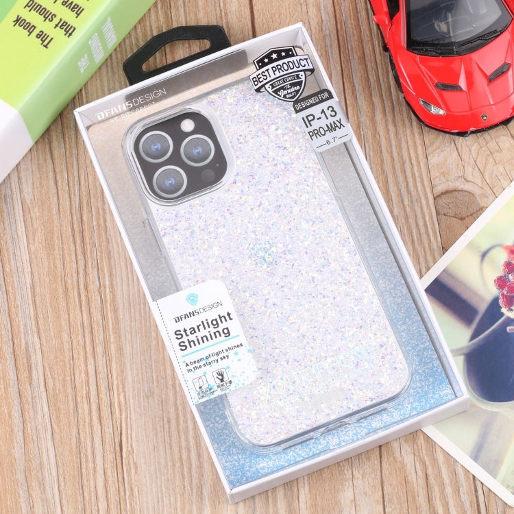 For iPhone 15 Pro Max DFANS DESIGN Starry Sky Epoxy Phone Case(Silver) by DFANS DESIGN