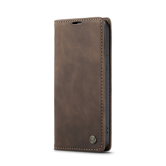 For iPhone 15 Pro CaseMe 013 Multifunctional Horizontal Flip Leather Phone Case(Coffee) by CaseMe