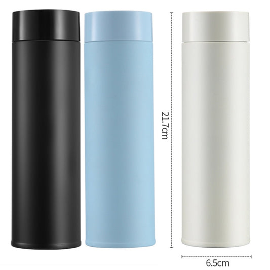 500ml 316 Stainless Steel Thermos Cup Stylish Cup(Black) by bashfashion