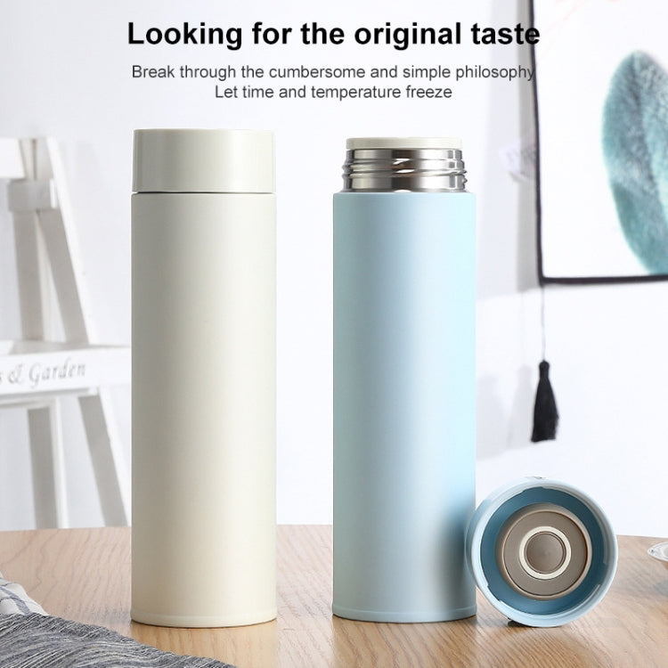 500ml 316 Stainless Steel Thermos Cup Stylish Cup(White) by bashfashion
