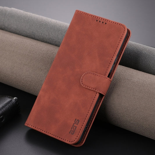 For Huawei Maimang 20 / Enjoy 60 Pro / nova 11i AZNS Skin Feel Calf Texture Flip Leather Phone Case(Brown) by AZNS