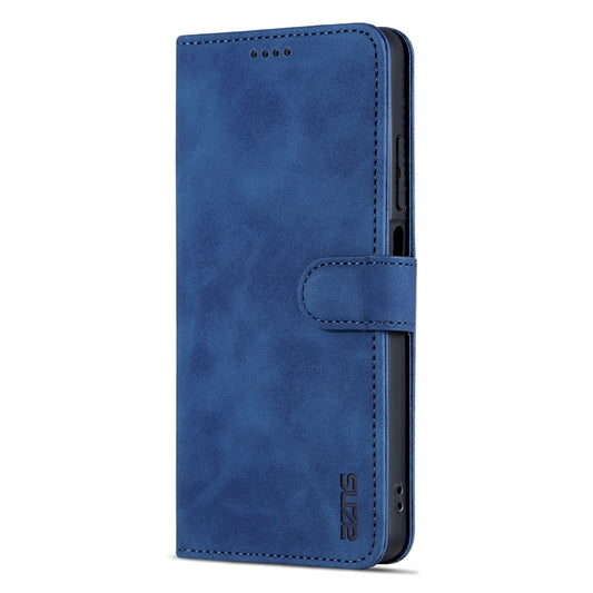 For Huawei Enjoy 60X/nova Y91 AZNS Skin Feel Calf Texture Flip Leather Phone Case(Blue) by AZNS