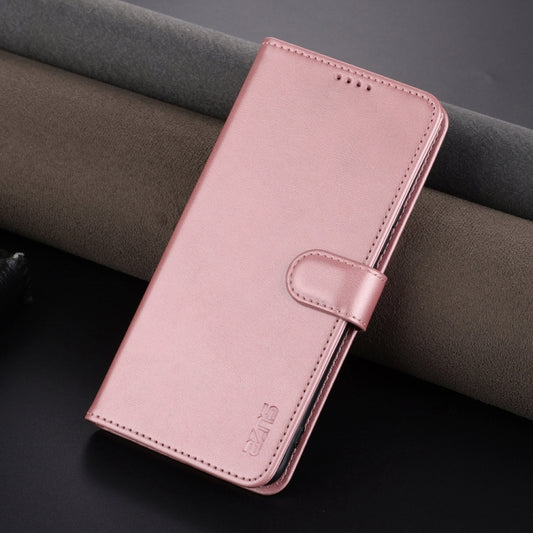 For Honor 90 AZNS Skin Feel Calf Texture Flip Leather Phone Case(Rose Gold) by AZNS