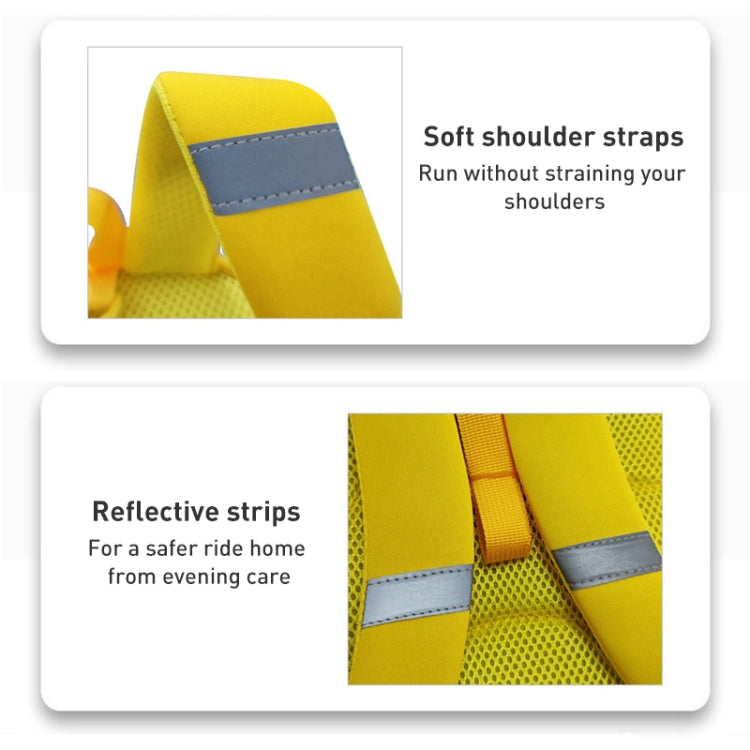 Children Cartoon Anti-Lost Large School Bag Backpack(Lion) by bashfashion