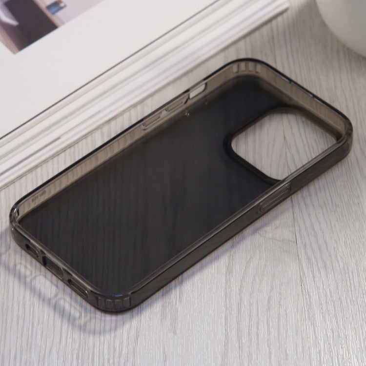 For iPhone 15 Pro Max GEBEI Acrylic Phone Case(Transparent Black) by GEBEI