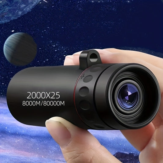 2000x25 3.6 inch 12x HD Magnification Monocular High Power Telescope by bashfashion