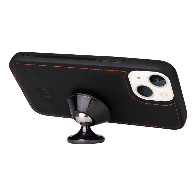 For iPhone 13 mini BETOPNICE BN-005 2 in 1 Detachable Imitate Genuine Leather Phone Case(Black) by BETOPNICE