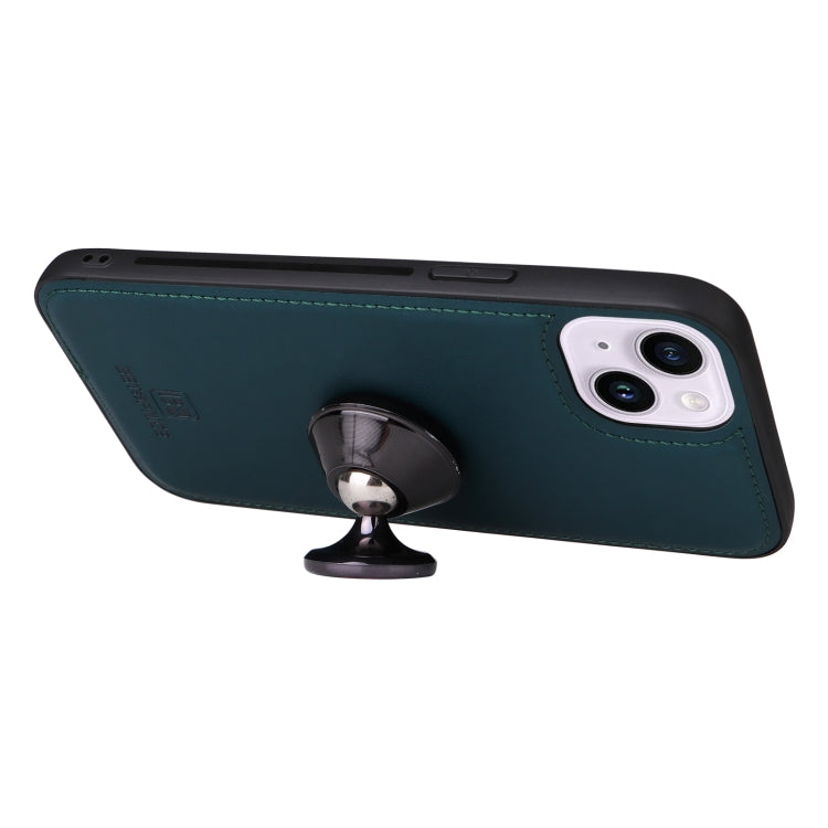 For iPhone 14 Plus BETOPNICE BN-005 2 in 1 Detachable Imitate Genuine Leather Phone Case(Blue) by BETOPNICE