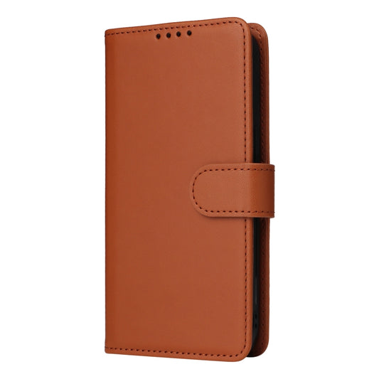 For iPhone 15 BETOPNICE BN-005 2 in 1 Detachable Imitate Genuine Leather Phone Case(Brown) by BETOPNICE