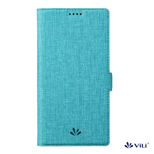 For iPhone 15 Plus ViLi K Series Dual-side Buckle Magsafe Leather Phone Case(Blue) by ViLi