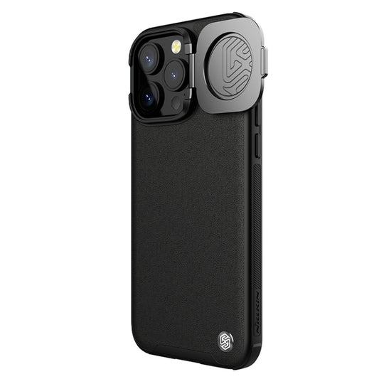 For iPhone 15 Pro Max NILLKIN CamShield Prop Series SagSafe PC + TPU Magnetic Phone Case(Black) by NILLKIN