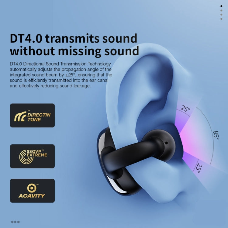 Hileo Hi80 TWS Wireless Bluetooth IPX5 Waterproof In-ear Sports Noise Reduction Earphone(Black) by Hileo