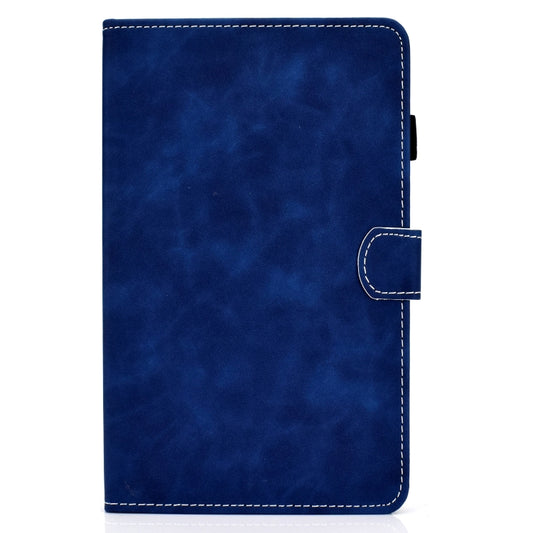 For Samsung Galaxy Tab A11 / A9 Cowhide Texture Horizontal Flip Leather Tablet Case(Blue) by bashfashion