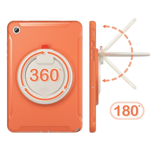 For Samsung Galaxy Tab A9+ / Tab A11+ Shockproof TPU + PC Protective Tablet Case(Living Coral) by bashfashion