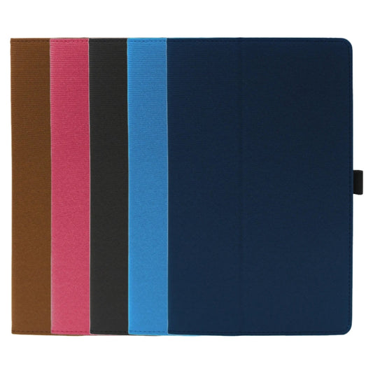 For TCL NxtPaper 11 2-Folding Magnetic Shockproof Leather Tablet Case(Red) by bashfashion