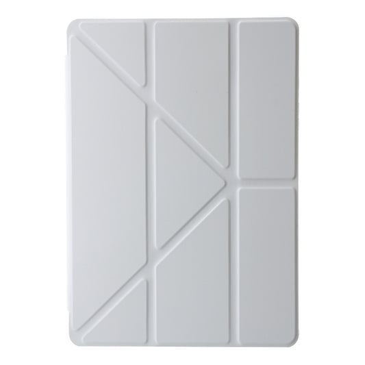 For Samsung Galaxy Tab A11 / A9 Clear Acrylic Deformation Leather Tablet Case(Grey) by bashfashion