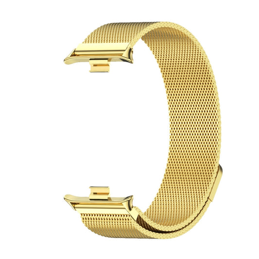 For Xiaomi Smart Band 9 Pro / 8 Pro Mijobs Milan Magnetic Stainless Steel Watch Band(Gold) by MIJOBS