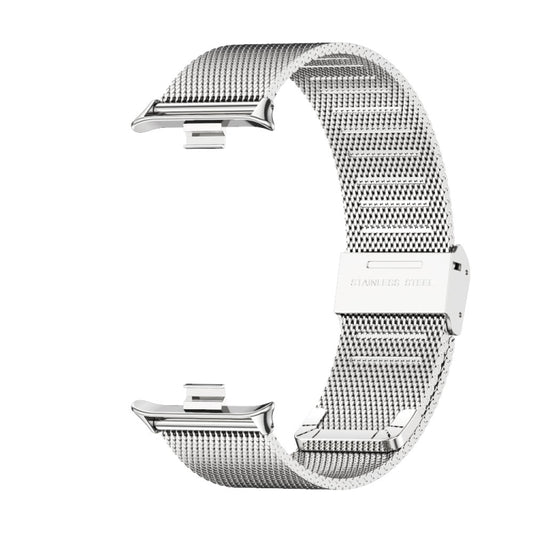 For Xiaomi Smart Band 9 Pro / 8 Pro Mijobs Milan Buckle Stainless Steel Watch Band(Silver) by MIJOBS