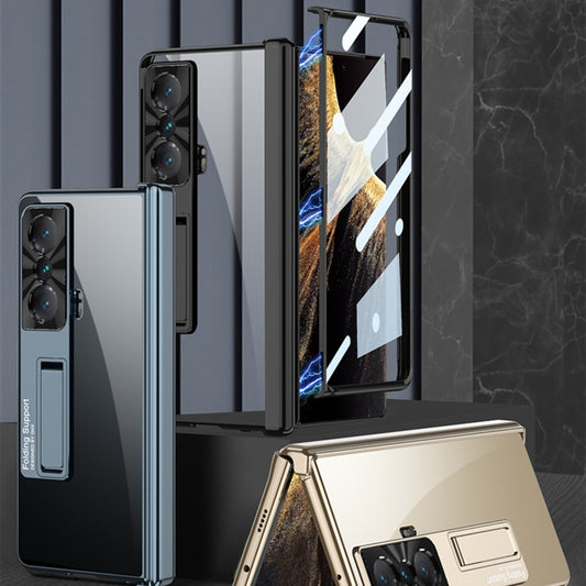 For Honor Magic VS GKK Integrated Magnetic Fold Hinge Shockproof Phone Case(Black) by GKK