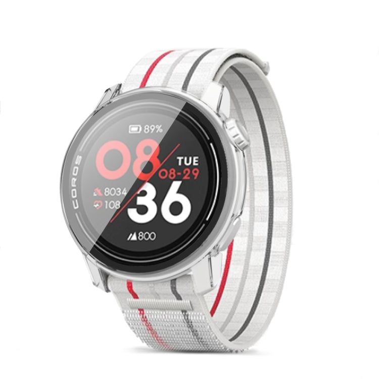 For COROS Pace 3 PC + Tempered Film Integrated Watch Protective Case(Transparent) by bashfashion