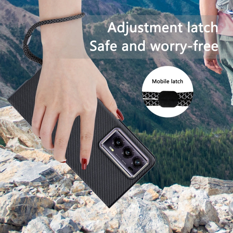 For Honor Magic V2 ViLi TC Series Kevlar Carbon Fiber Texture Phone Case(Black) by ViLi