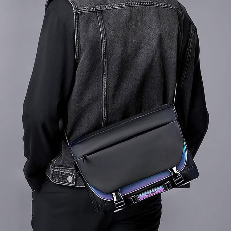 Cwatcun D85 Camera Bag Side Quick Access Camera Messenger Case Waterproof Bag, Size:36.5 x 17 x 26cm Large(Black) by Cwatcun