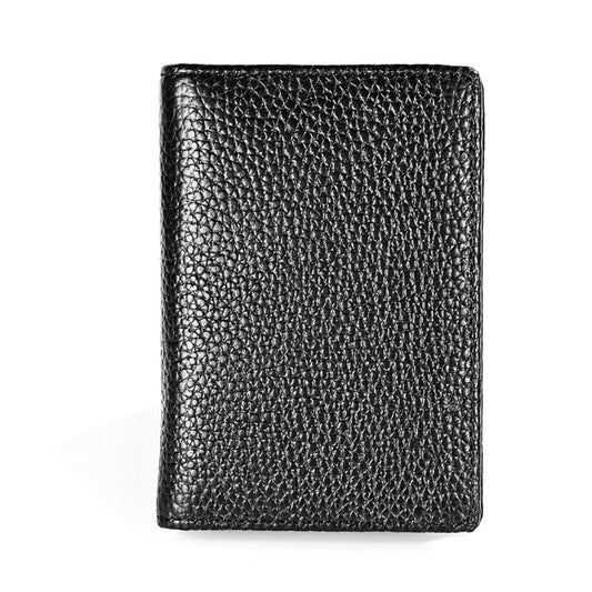 KB156 Antimagnetic RFID Men Leather Card Bag Card Holder(Black) by bashfashion