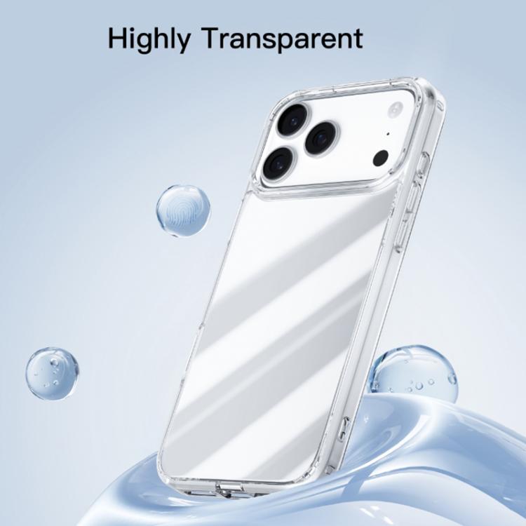 For iPhone 17 Pro Mutural Ice Series TPU Phone Case(Transparent) by Mutural