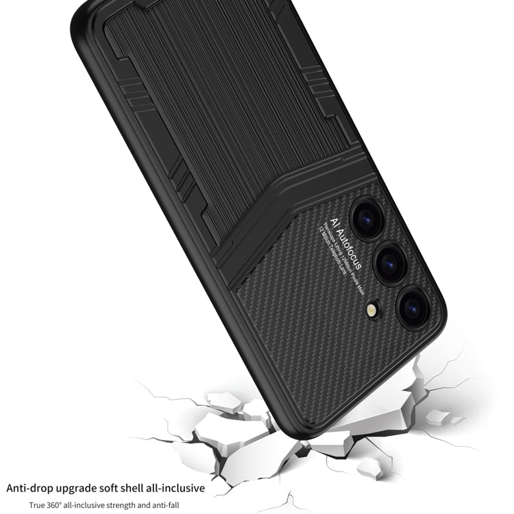 For Samsung Galaxy S24 5G GKK TPU + PU Full Coverage Phone Case(Alligator Texture) by GKK