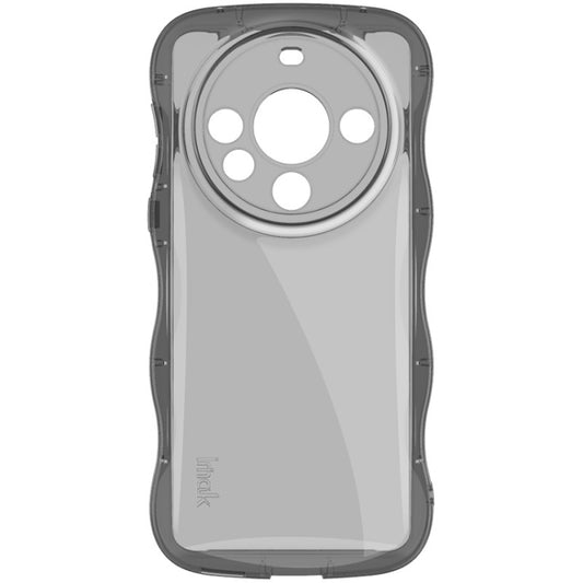 For Huawei Mate 60 IMAK Wave Bubble Soft Shockproof Phone Case(Transparent Black) by imak