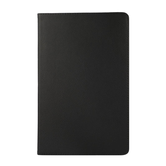For Lenovo Tab M11 / Xiaoxin Pad 11 2024 360 Degree Rotation Litchi Texture Leather Tablet Case(Black) by bashfashion