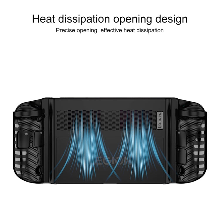 For Lenovo Legion Go TPU Game Console Protective Case(Black) by bashfashion