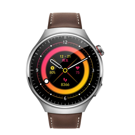 1.53 inch Front Camera Smart Watch Support AI Voice / SIM Card, Specification:2GB+32GB(Silver) by bashfashion