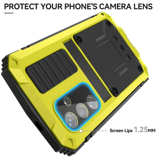 For Samsung Galaxy S25+ 5G R-JUST Life Waterproof Dustproof Shockproof Phone Case(Yellow) by R-JUST