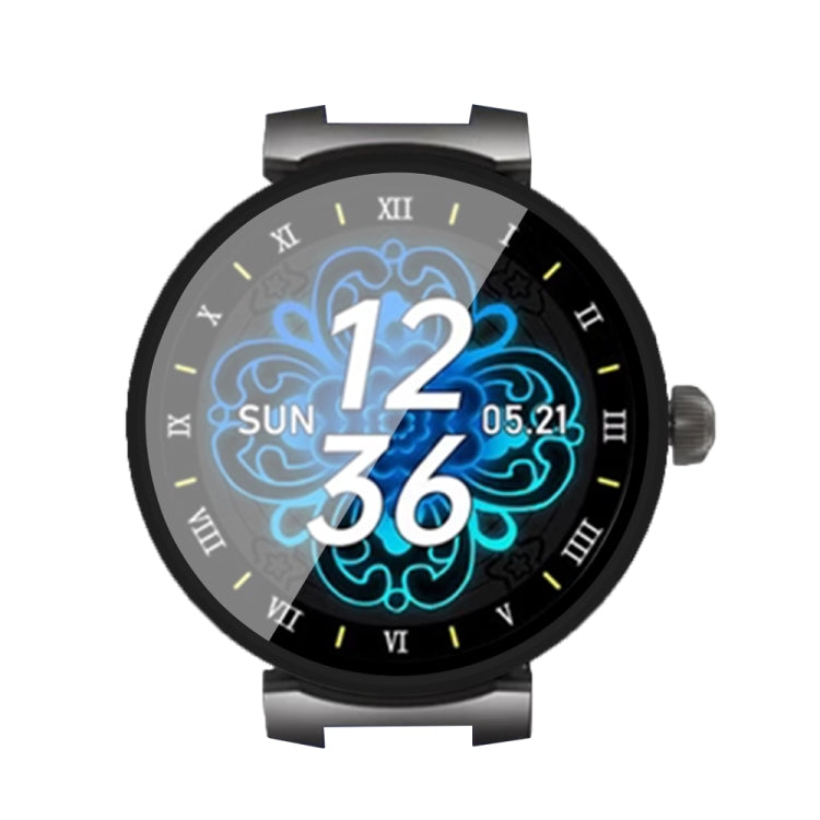 For Aigo GTV2 PC + Tempered Film Integrated Watch Protective Case(Black) by bashfashion