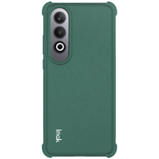 For OnePlus Nord CE4 5G / OPPO K12 5G imak Shockproof Airbag TPU Phone Case(Matte Green) by imak