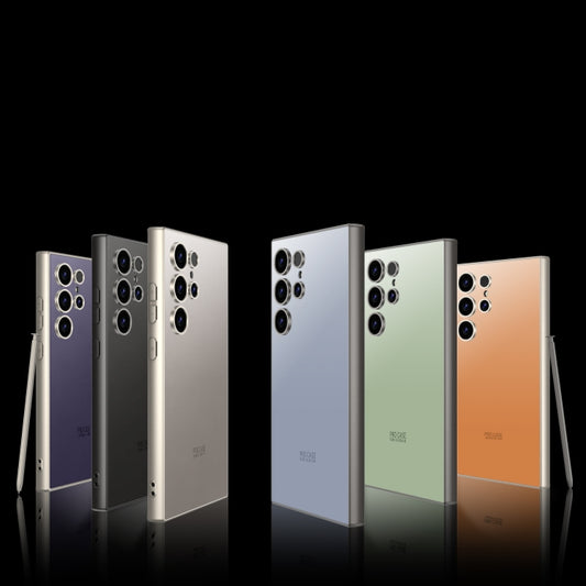 For Samsung Galaxy S24 Ultra 5G GKK AG Craft Skin Feel Full Coverage Phone Case(Green) by GKK