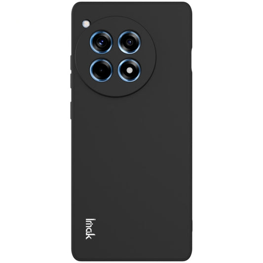 For OnePlus 12R 5G/Ace 3 5G imak UC-4 Series Straight Edge TPU Phone Case(Black) by imak