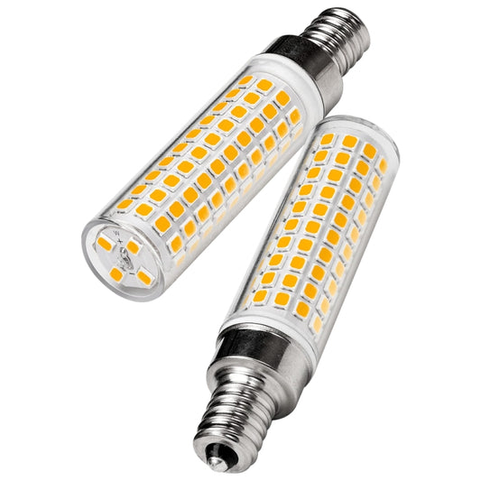 E14 15W 136 LEDs SMD 2835 Dimmable Corn Light Bulb, AC220-240V(Warm White Light) by bashfashion