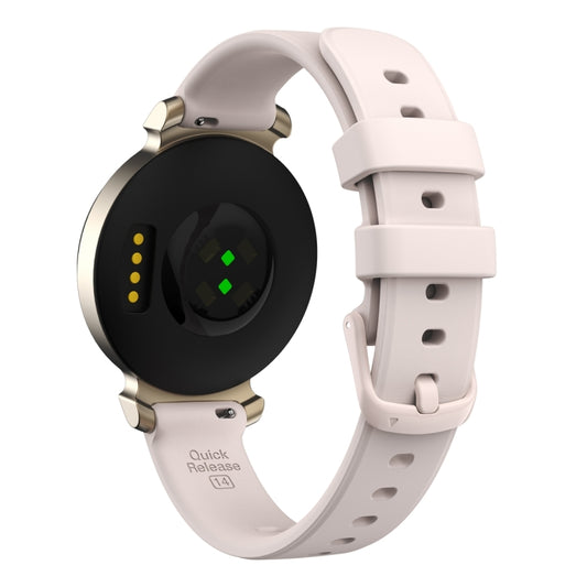 For Garmin Lily 2 Silicone Watch Band Wristband(Pink) by bashfashion