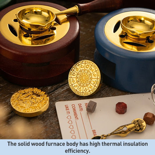 AS303 European Style Fire Paint Seal Stamp Furnace DIY Handbook Sealing Tool(Random Color) by bashfashion